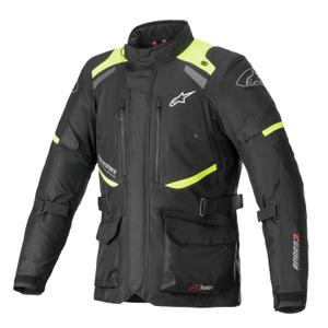 Alpinestars Andes Drystar Motorradjacke schwarz-fluo gelb