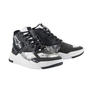 Alpinestars Speedflight Motorradstiefel schwarz-grau-weiß
