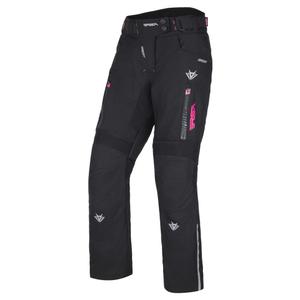 Damen-Motorradhose RSA Greby 2 schwarz-rosa - II. Qualität
