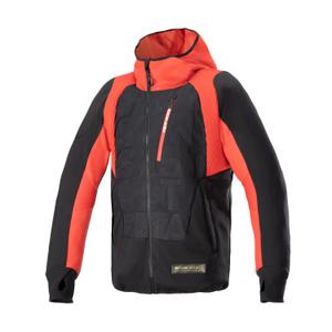 Alpinestars MO.ST.EQ Hybrid Motorradjacke schwarz-rot