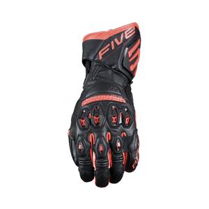 Motorradhandschuhe Five RFX3 EVO schwarz-fluo rot
