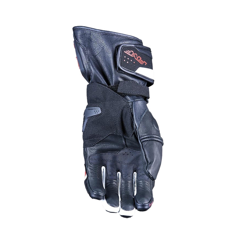 Motorradhandschuhe Five RFX4 EVO schwarz-weiß-rot