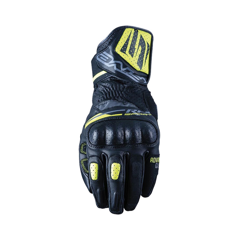 Five RFX Sport Motorradhandschuhe schwarz-fluogelb