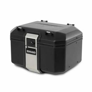 Aluminium-Topcase für Motorrad SHAD Terra TR48 D0TR48100B BLACK EDITION - II. Qualität