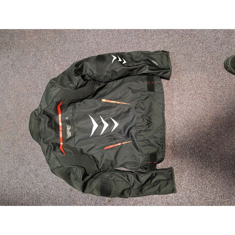 Damen-Motorradjacke RSA Runway schwarz-rot - II. Qualität