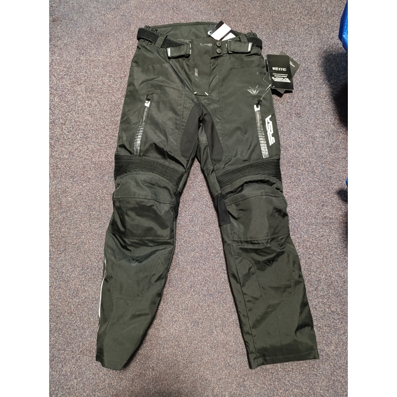 Damen-Motorradhose RSA Greby 2 schwarz-weiß - II. Qualität