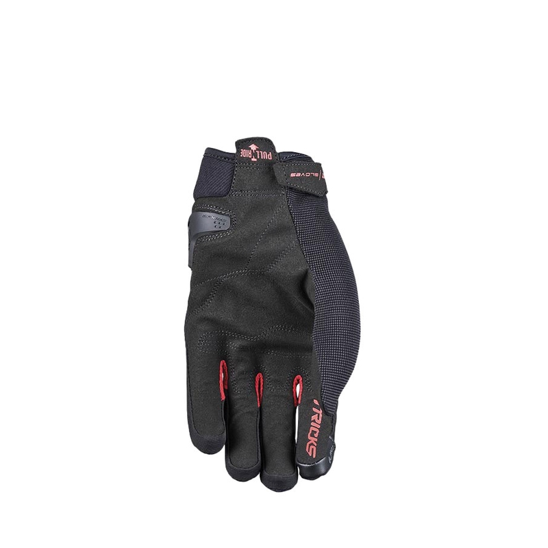 Five Tricks Motorradhandschuhe schwarz-rot