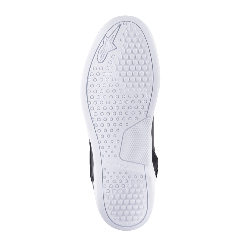 Alpinestars Chrome Drystar Motorradstiefel schwarz-weiß-blau