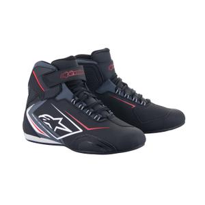 Alpinestars Sektor Wasserdichte Motorradstiefel schwarz-weiß-grau