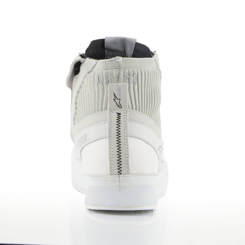 Alpinestars Stella Stated Podium Damen-Motorradstiefel weiß-grau