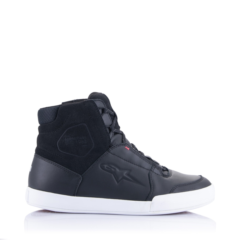 Alpinestars Stella Chrome Drystar Damen-Motorradstiefel Schwarz-Weiß-Pink