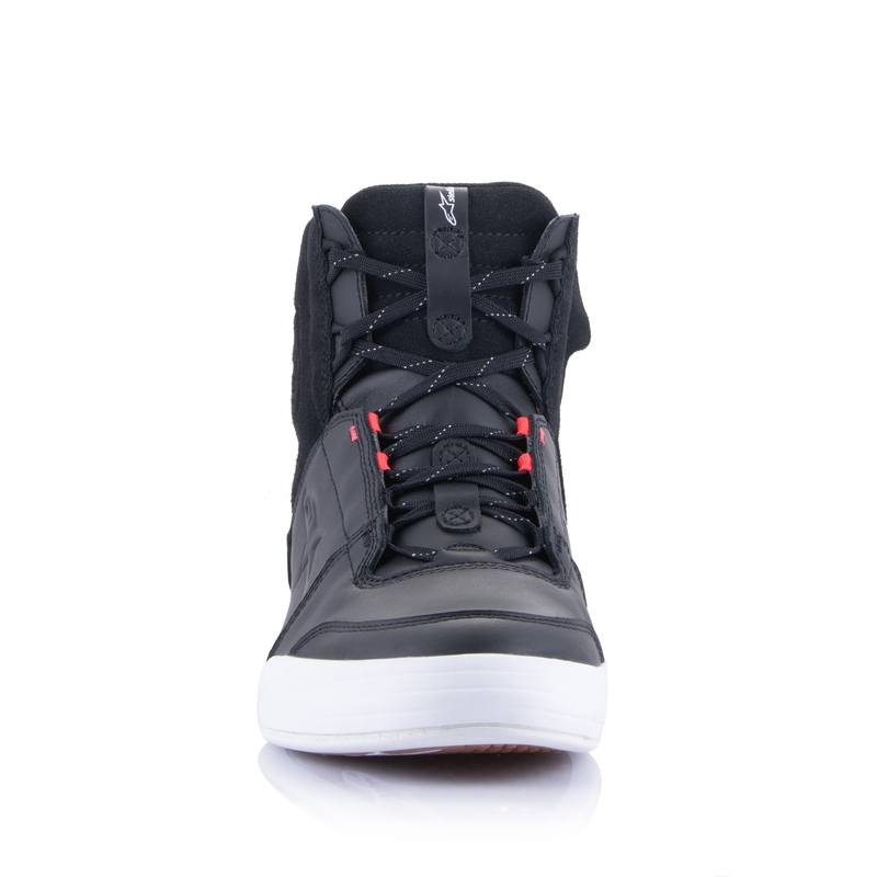 Alpinestars Stella Chrome Drystar Damen-Motorradstiefel Schwarz-Weiß-Pink