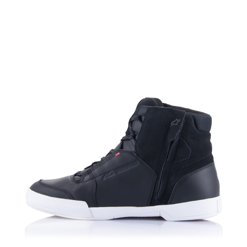 Alpinestars Stella Chrome Drystar Damen-Motorradstiefel Schwarz-Weiß-Pink