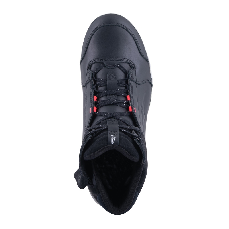 Alpinestars Stella Chrome Drystar Damen-Motorradstiefel Schwarz-Weiß-Pink