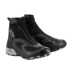 Alpinestars CR-8 Gore-Tex Motorradstiefel schwarz-grau-rot