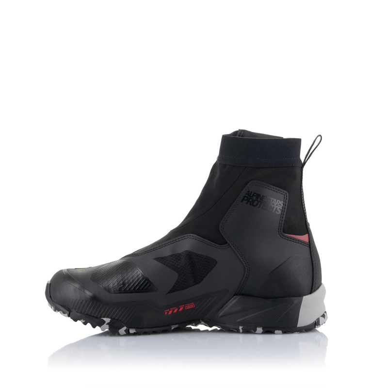 Alpinestars CR-8 Gore-Tex Motorradstiefel schwarz-grau-rot