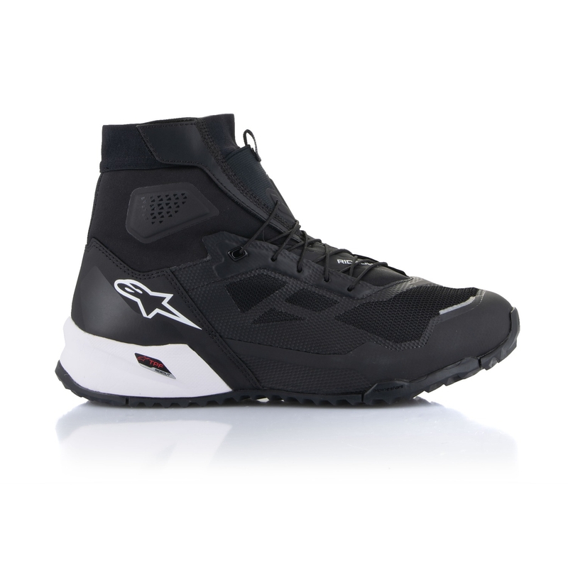 Alpinestars CR-1 Motorradstiefel schwarz und weiß