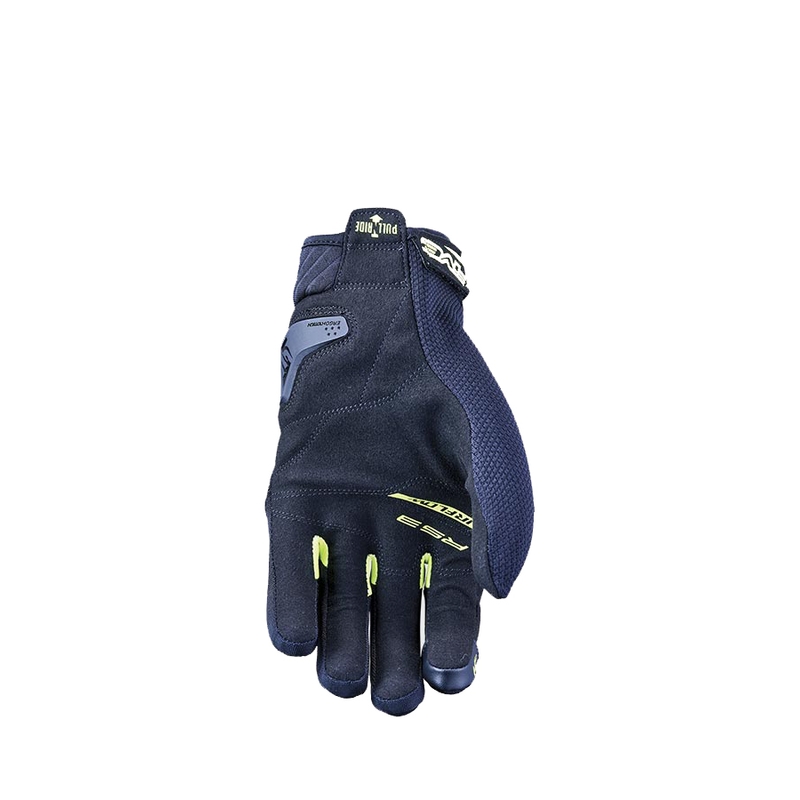 Motorradhandschuhe FIVE RS3 EVO Airflow schwarz-fluo gelb