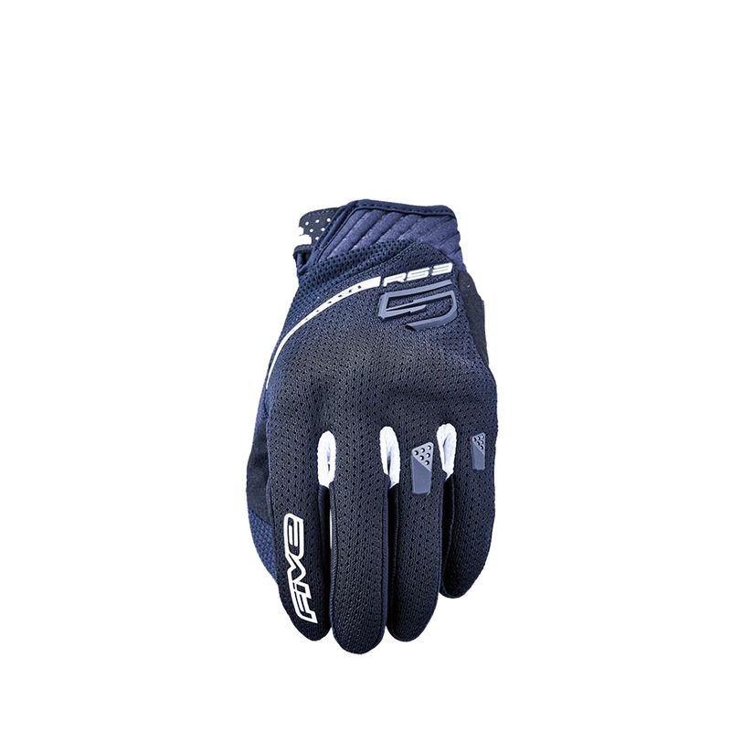 Motorradhandschuhe FIVE RS3 EVO Airflow schwarz-weiß