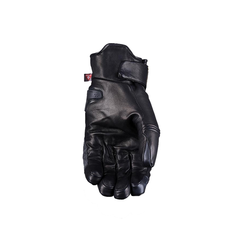 Leder-Motorradhandschuhe FIVE WFX Metro WP schwarz