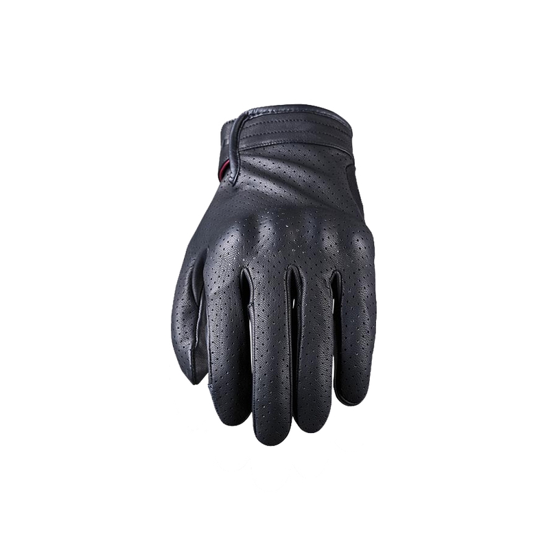 Leder-Motorradhandschuhe FIVE Mustang EVO schwarz