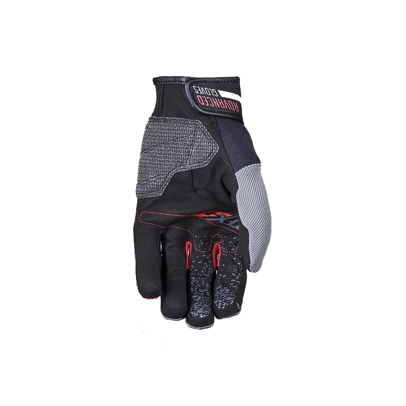 Motorradhandschuhe FIVE TFX4 grau-rot Ausverkauf