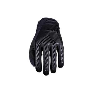 FIVE MXF3 EVO Kinder-Motocross-Handschuhe schwarz