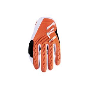 Kinder-Motocross-Handschuhe FIVE MFX3 EVO orange-weiß