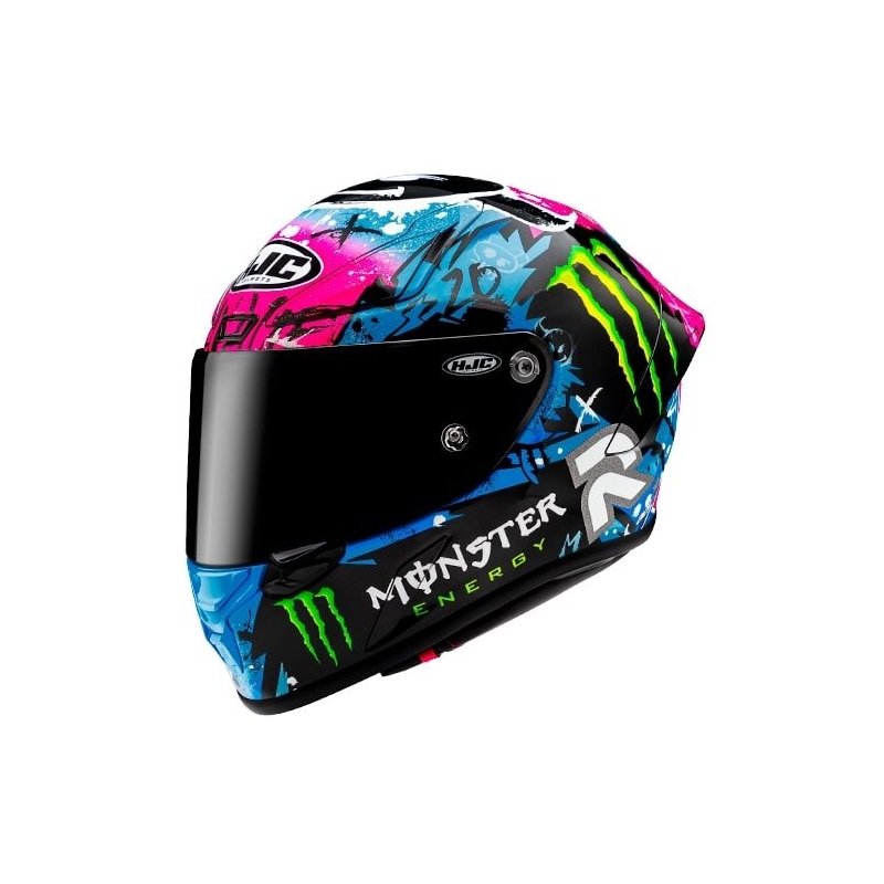 HJC RPHA 1 Quartararo Le Mans Sp MC28 Integralhelm Mehrfarbig