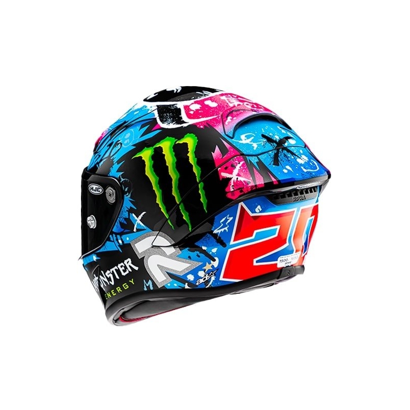 HJC RPHA 1 Quartararo Le Mans Sp MC28 Integralhelm Mehrfarbig