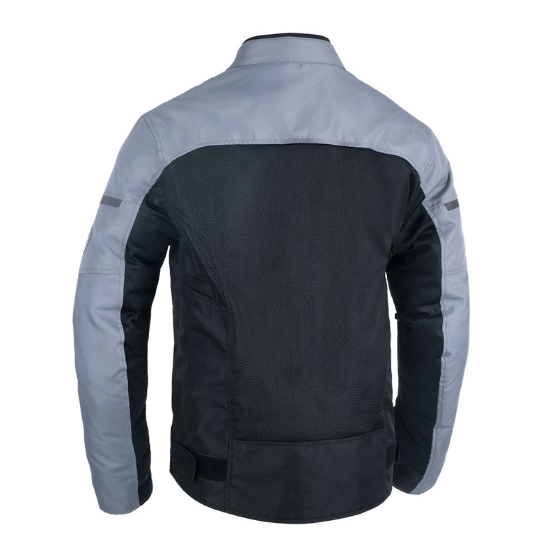 Oxford Spartan Air Motorradjacke grau-schwarz