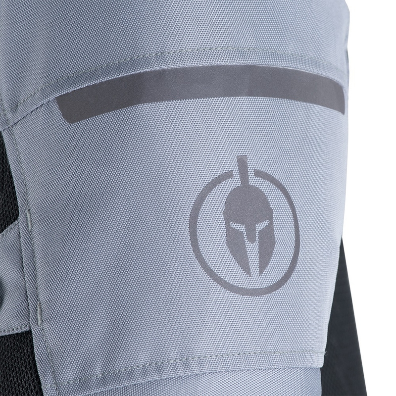 Oxford Spartan Air Motorradjacke grau-schwarz