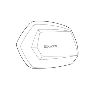Aluminium lid SHAD for SH35 links