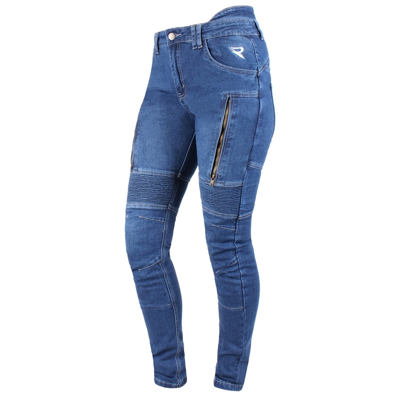 Damen Kevlar Motorrad Jeans Street Racer Straße Ausverkauf