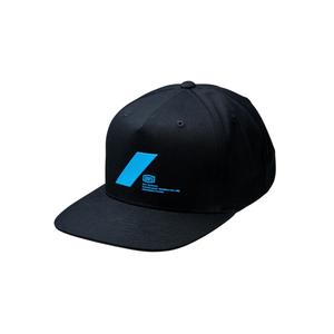 100 % Forward USA Snapback Cap schwarz