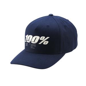 100 % Staunch Snapback-Kappe blau
