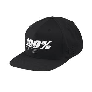 100 % Drive Snapback-Kappe schwarz