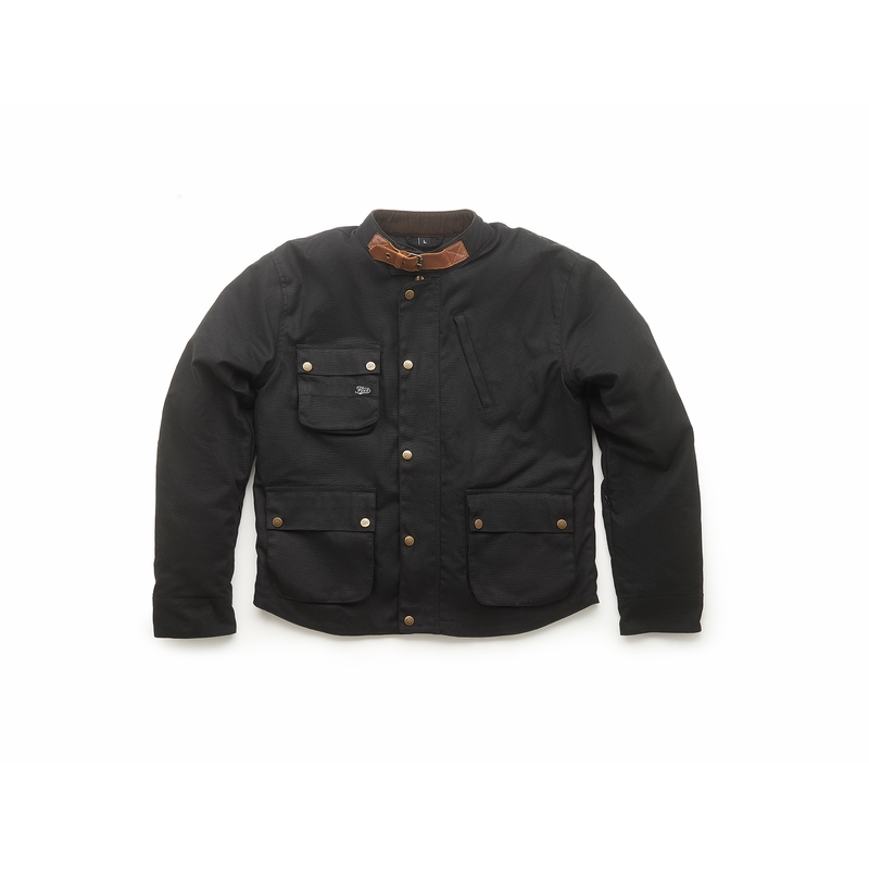 Motorradjacke Fuel Division 2 schwarz