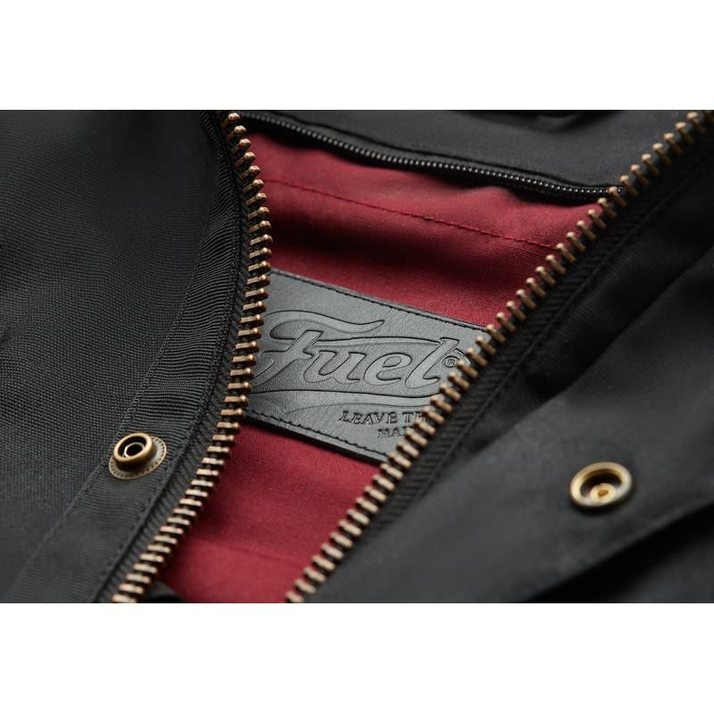Motorradjacke Fuel Division 2 schwarz