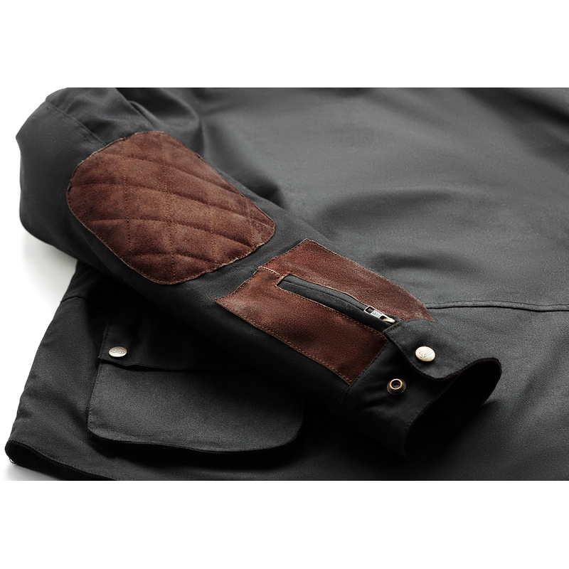 Motorradjacke Fuel Division 2 schwarz