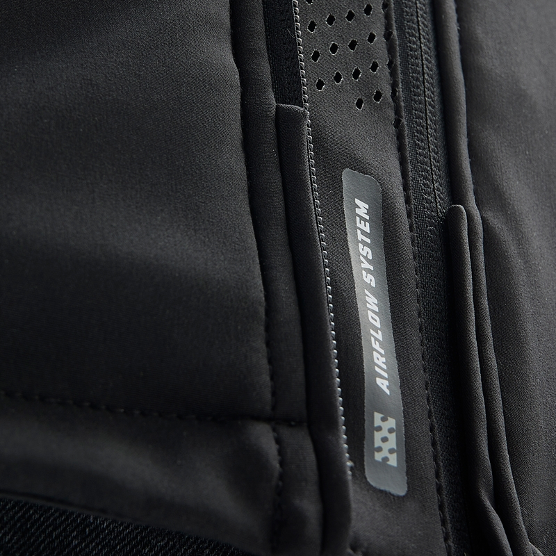 Rebelhorn Slash Motorrad-Softshelljacke Schwarz