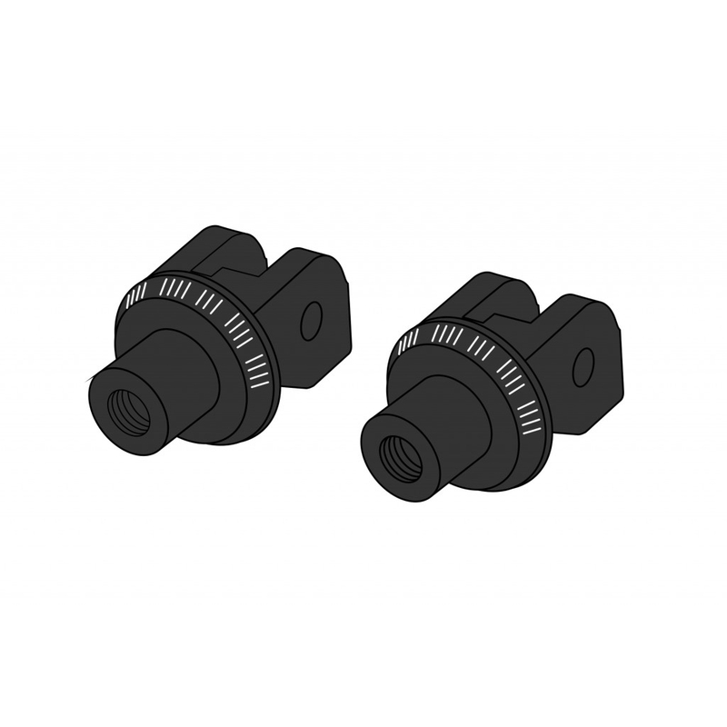 Footpeg adapters PUIG schwarz
