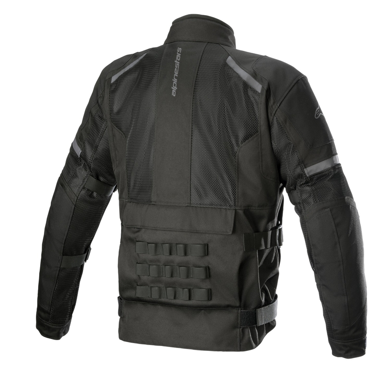 Alpinestars Crosshill Waterproof Air Motorradjacke schwarz-schwarz