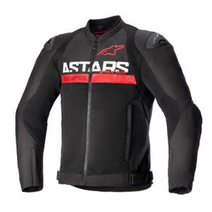 Alpinestars SMX Air Motorradjacke Schwarz-Fluorot