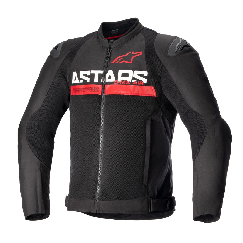Alpinestars SMX Air Motorradjacke Schwarz-Fluorot