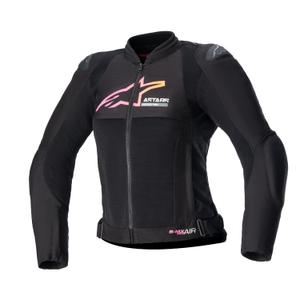 Alpinestars Stella SMX Air Damen-Motorradjacke Schwarz-Farbverlauf