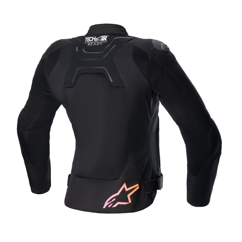 Alpinestars Stella SMX Air Damen-Motorradjacke Schwarz-Farbverlauf