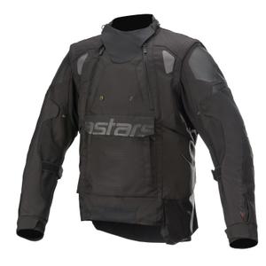 Motorradjacke Alpinestars Halo Drystar Schwarz-Schwarz
