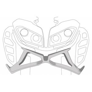 Frontal spoilers PUIG DOWNFORCE 21134C carbon look