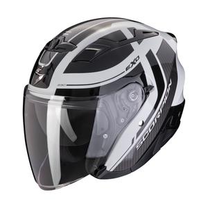 Offener Motorradhelm SCORPION EXO-230 PUL grau-schwarz